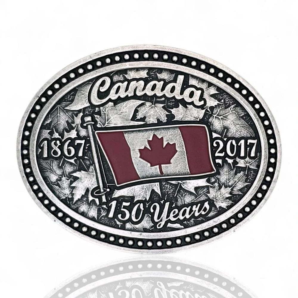 Montana Silversmiths Canada Canadian Pride Commemoratice Belt Buckle NIB‎ NEW